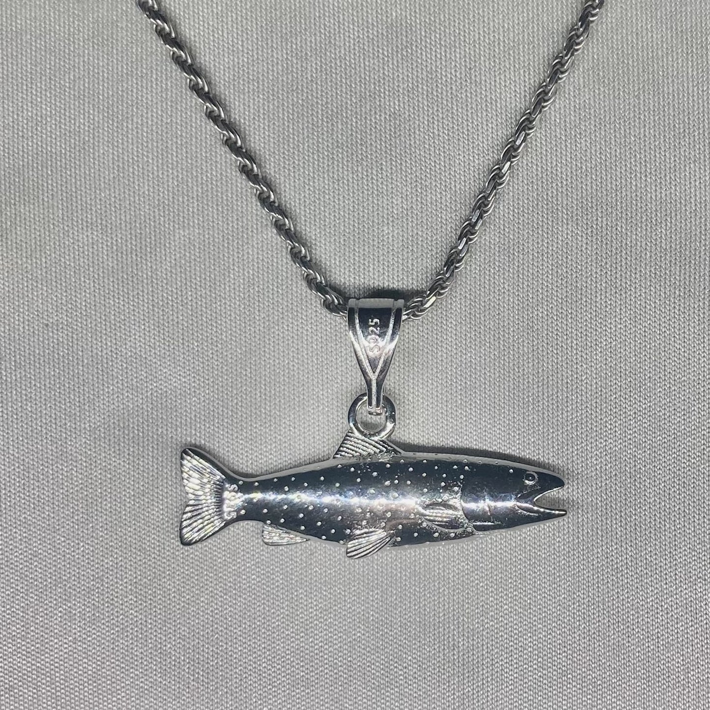 Forelle Halskette für Angler