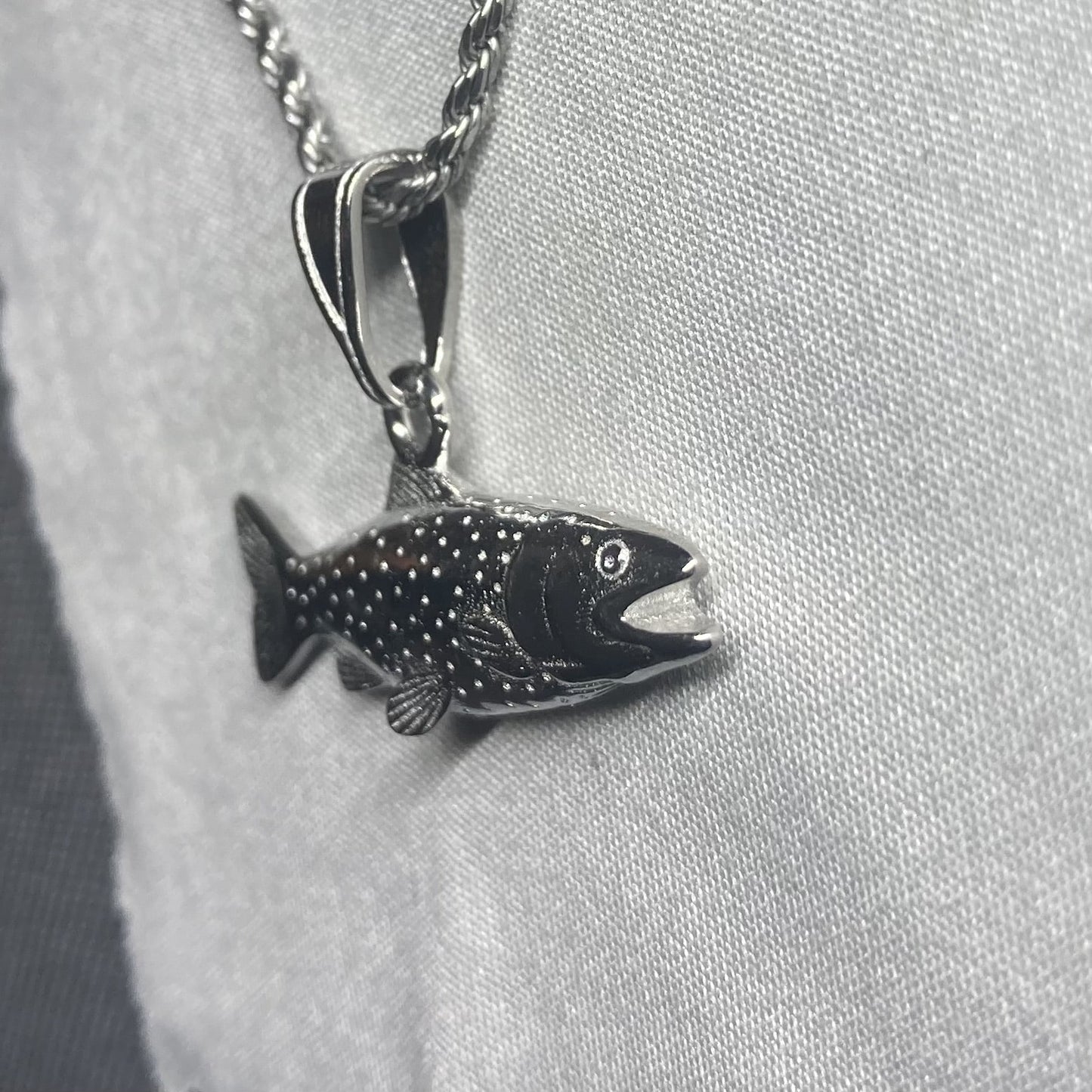 Forelle Halskette für Angler