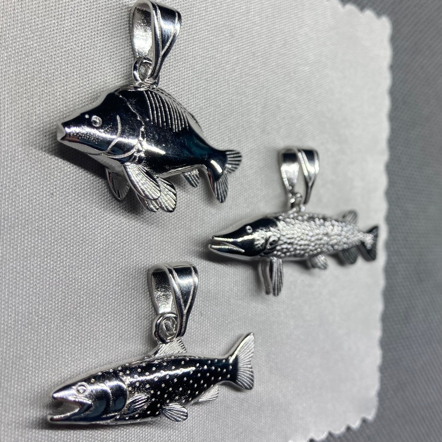 Urban & Fisher Geschenk für Angler aus Silber von Urban & Fisher
